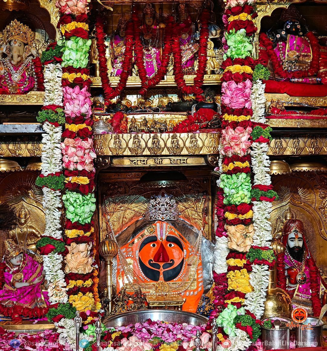 Salasar Balaji temple for a taxi journey from Delhi